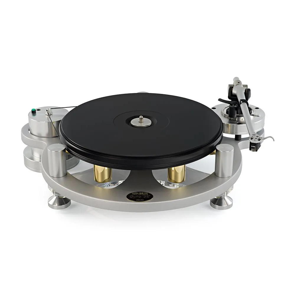 Michell Gyro SE, T8 Tonarm, Cusis -E (MC), silber schwarz, Sonderpreis