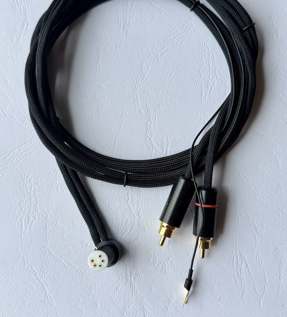 Stst Phonokabel Vertex Flexi, 5pol DIN 90° - RCA MR